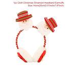 Santa Claus Snowman Christmas Headband Kids Christmas Gift Decoration For Home Navidad Natal Happy New Year
