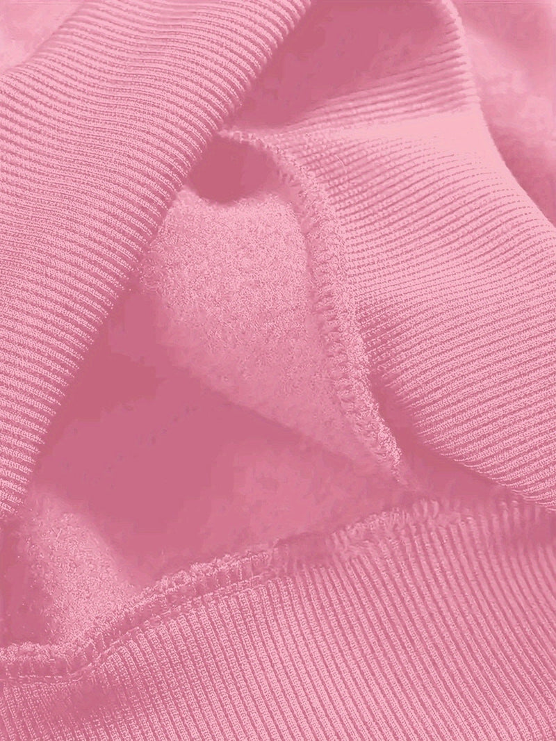 Kids' Casual Christmas Crew Neck Sweatshirt, Polyester Knit