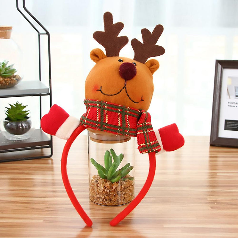 Santa Claus Snowman Christmas Headband Kids Christmas Gift Decoration For Home Navidad Natal Happy New Year