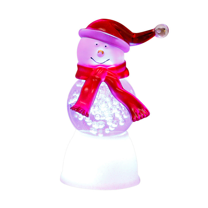 Glowing Christmas Snowman Creative Ornament Christmas Decoration