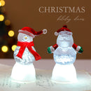 Glowing Christmas Snowman Creative Ornament Christmas Decoration