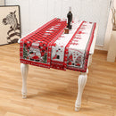 Christmas decorations, home decor, Christmas tablecloths, table flags