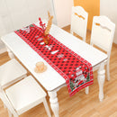 Christmas decorations, home decor, Christmas tablecloths, table flags