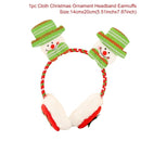 Santa Claus Snowman Christmas Headband Kids Christmas Gift Decoration For Home Navidad Natal Happy New Year